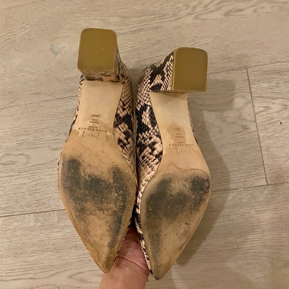 Marc Fisher ZALA pump size 7.5 in blush - Picture 7 of 12